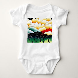 Rainy Days Baby Strampler