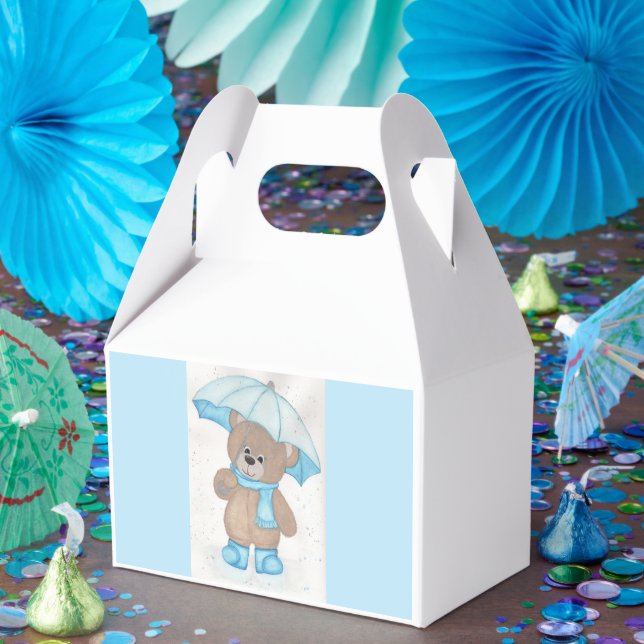 Rainy Daze Teddy Bear Geschenkschachtel (Party)