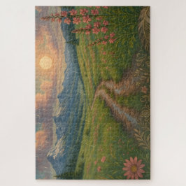 Rainy Mountain Morning Puzzle