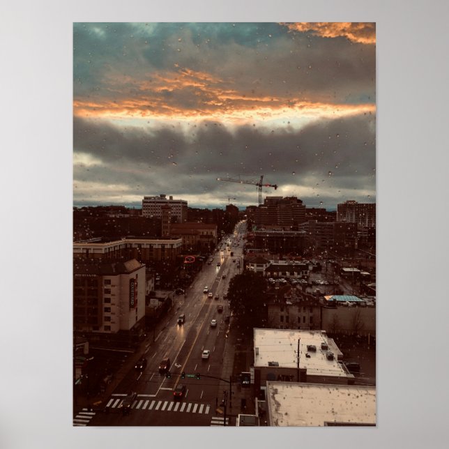 Rainy Nashville Poster (Vorne)