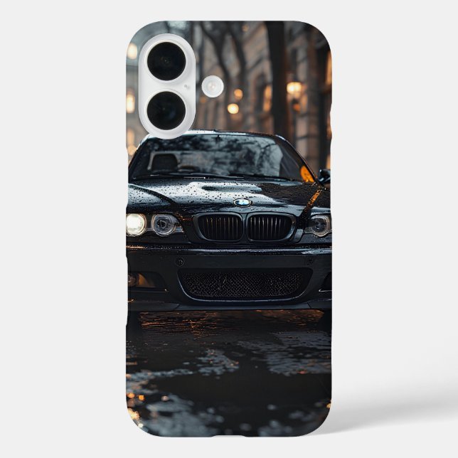 Rainy Night M-Drive Case-Mate iPhone Hülle (Rückseite)