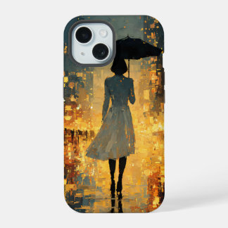 Rainy Night Phone Case iPhone 15 Hülle