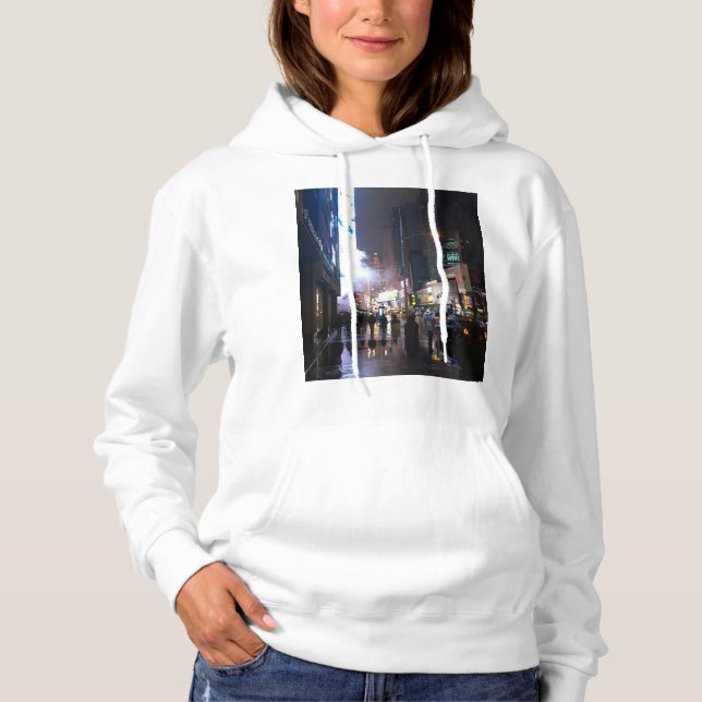Rainy NYC Hoodie (Vorderseite)