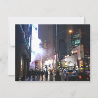 Rainy NYC Postkarte