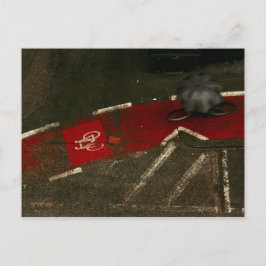 Rainy Ride Postkarte