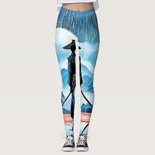 Rainy Samurai: Stille Vigil Leggings