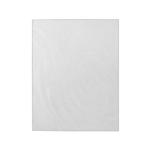 Rainy Sky Gray Swirl Notizblock