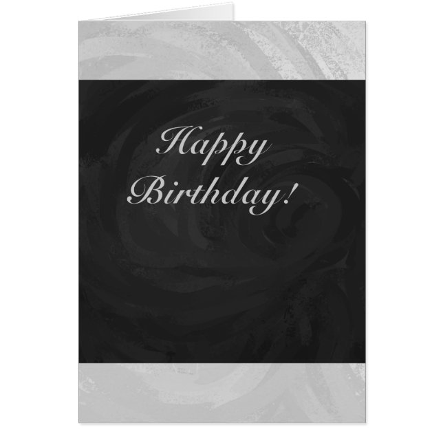 Rainy Sky Gray und Black Monogram (Vorne)