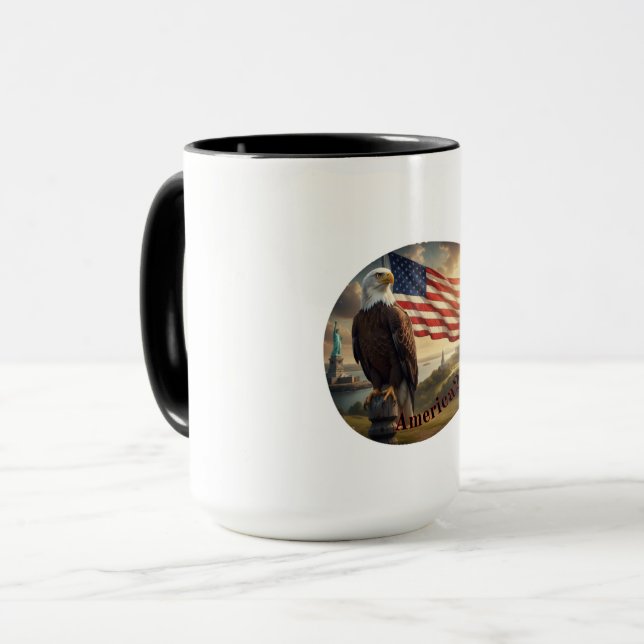 Raise a Mug to 250 Years of Liberty. Tasse (Vorderseite Links)