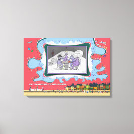 Raise, Fold, or Dilate | Literal Wordplay 24x16 Leinwanddruck