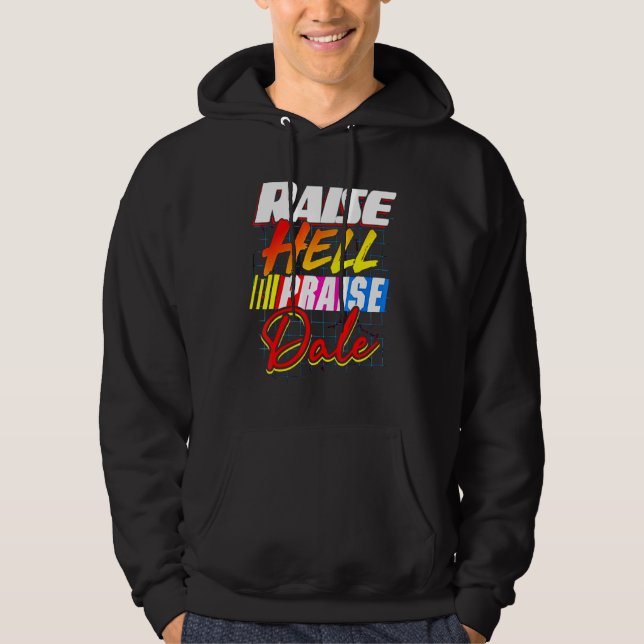 Raise Hell Loise Dale Vintag Hoodie (Vorderseite)
