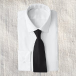 Raisin Black Solid Color Krawatte<br><div class="desc">Raisin Black Solid Color</div>