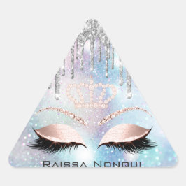Raissa Crown 16. 15. Bridal Holographic4 Dreieckiger Aufkleber