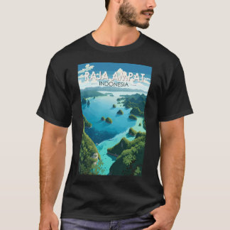 Raja Ampat Indonesia Reisen Art T-Shirt