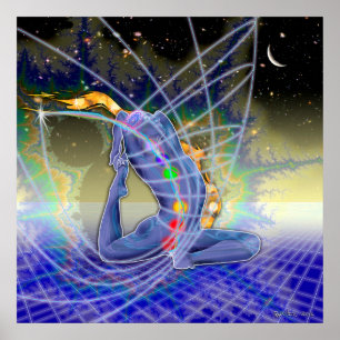 Raja Kapotasana Visualisation Poster