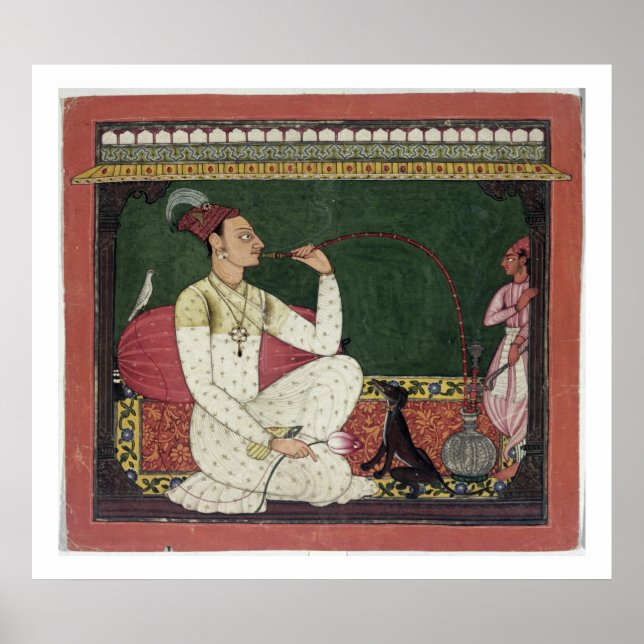 Raja Medini Pal, auf der Rückseite in Takar einget Poster (Vorne)