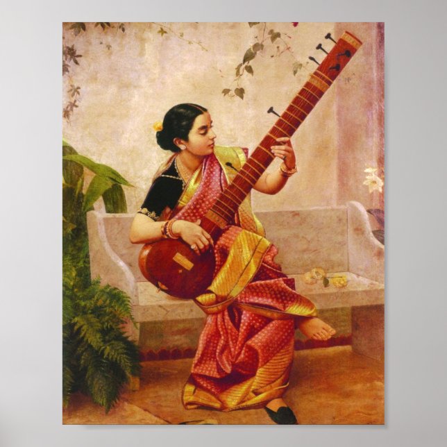 Raja Ravi Varma - Kadambari Poster (Vorne)