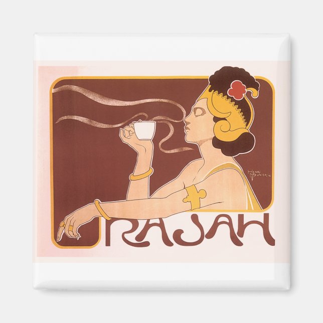 Rajah Coffee Magnet (Vorne)