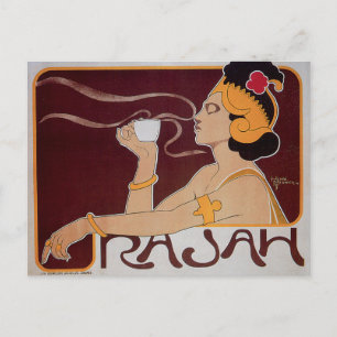 Rajah Coffee Postkarte