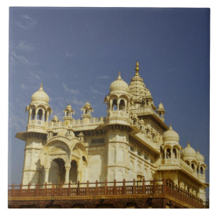 Rajasthan, Indien Eine stehende und zufällige Fra Fliese