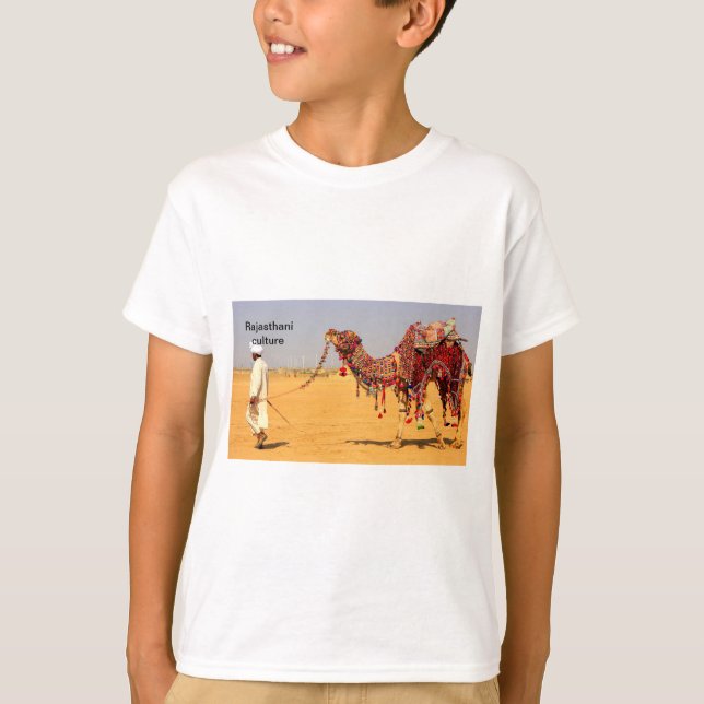 Rajasthani-Kultur T-Shirt (Vorderseite)