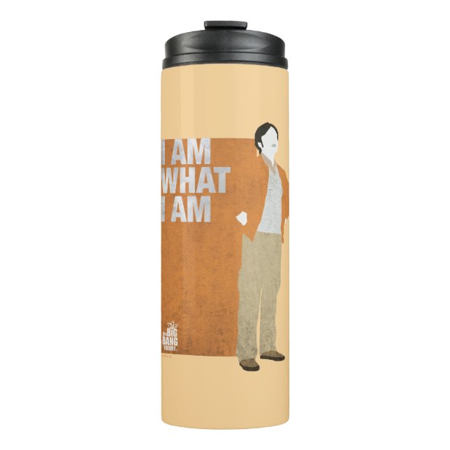 Rajesh | Ich bin, was ich bin Thermosbecher (Vorderseite)