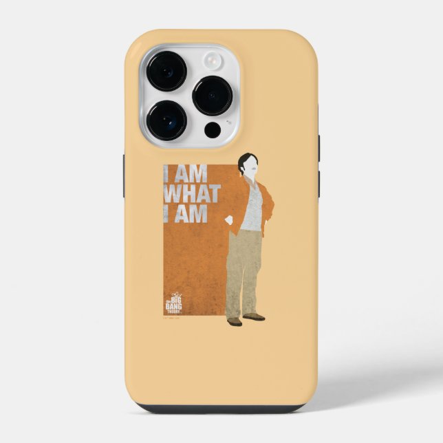 Rajesh | Ich bin wie ich bin iPhone Hülle (Rückseite)