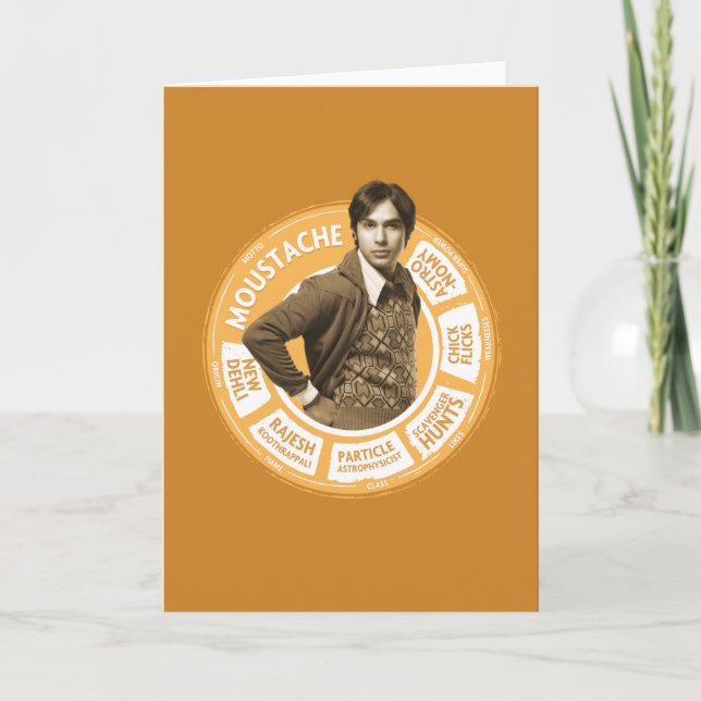 Rajesh Info Graphic Karte (Vorderseite)