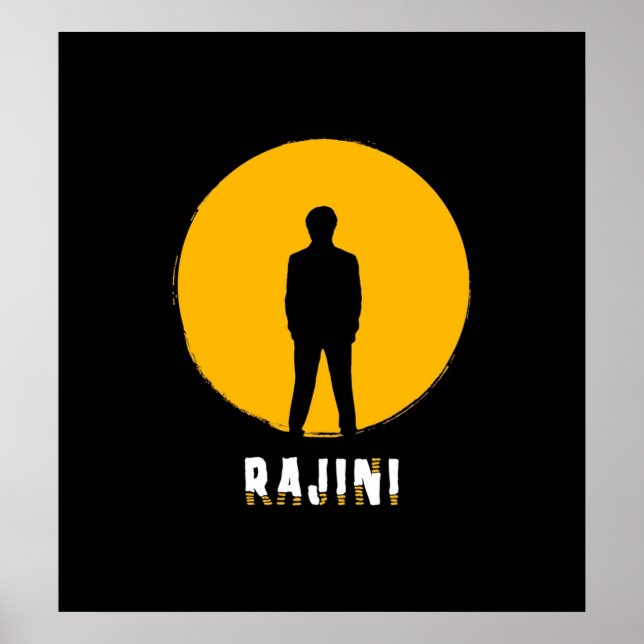 RAJINIKANTH Thalaivar Poster (Vorne)