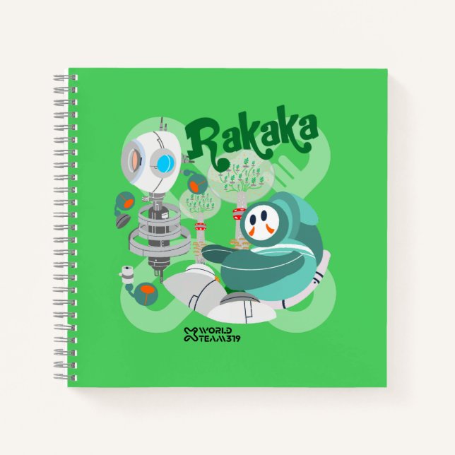 Rakaka Notebook Notizbuch (Vorderseite)