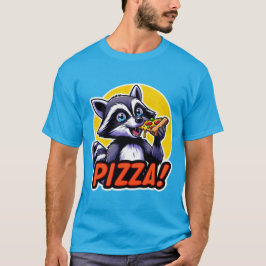 RAKCOON EATING PIZZA T-Shirt