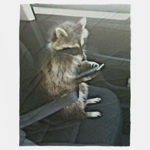 RAKCOON FLEECEDECKE