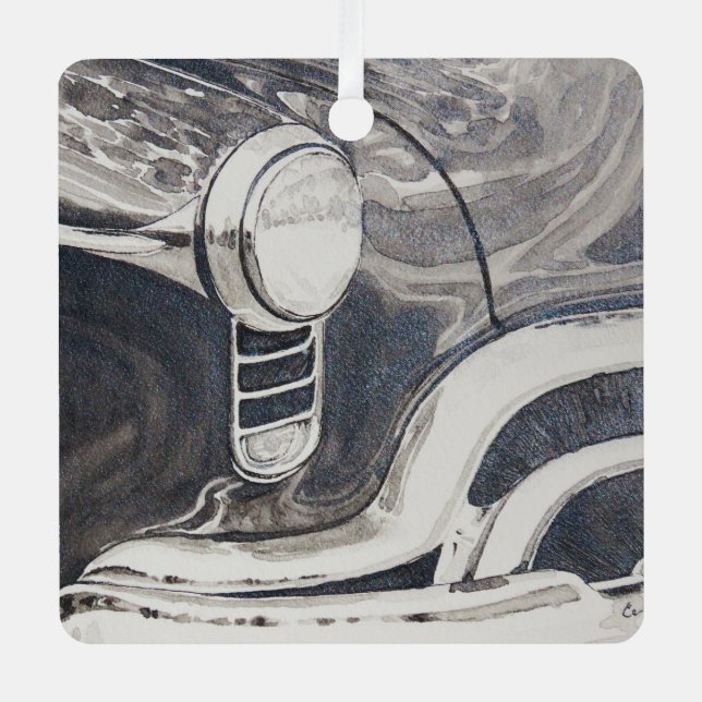 Rakete 88 - Weltbewegliches Ornament Aus Metall (Vorderseite)