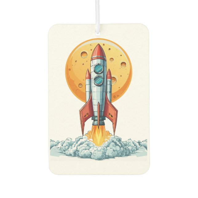 Rakete Autolufterfrischer (Vorderseite)