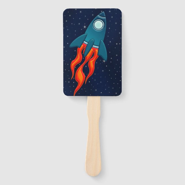 Rakete Fächer (Vorderseite)