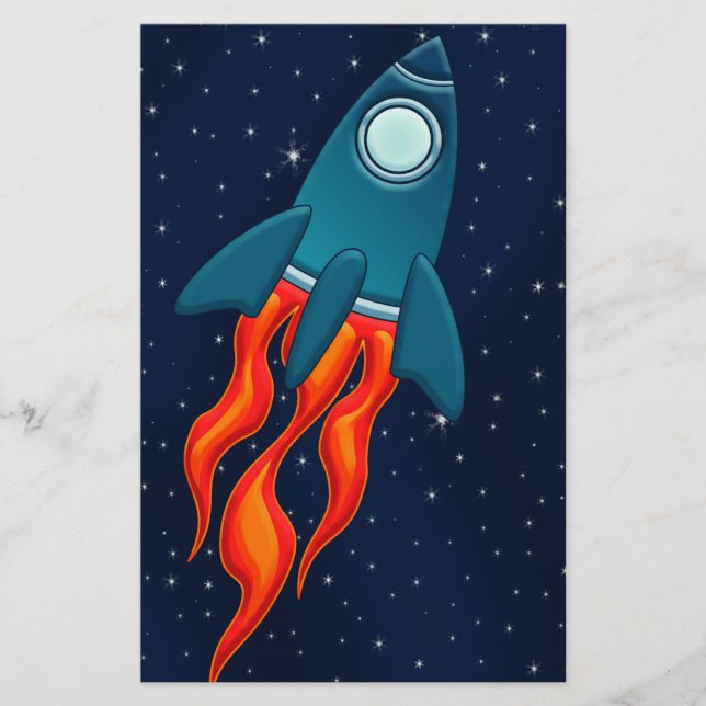 Rakete Flyer (Vorne)