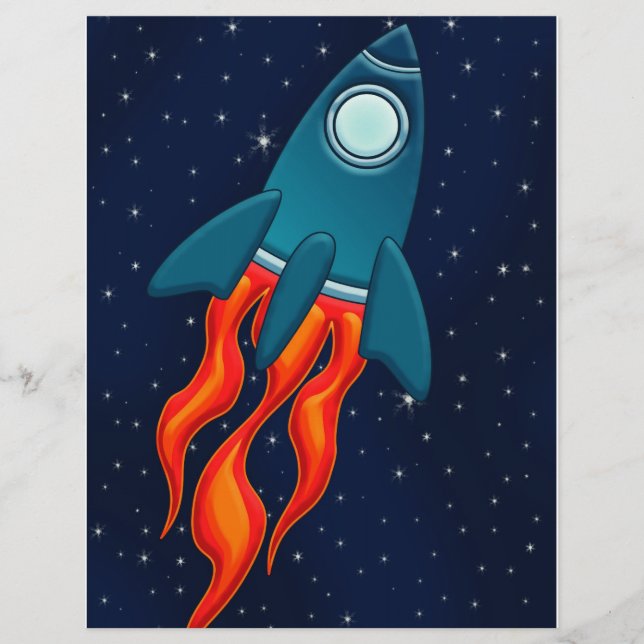 Rakete Flyer (Vorne)