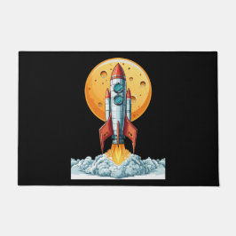 Rakete Fußmatte