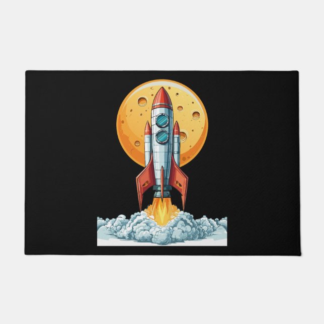 Rakete Fußmatte (Vorderseite)