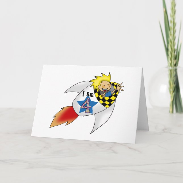 Rakete Karte (Vorderseite)