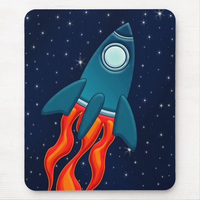 Rakete Mousepad (Vorne)