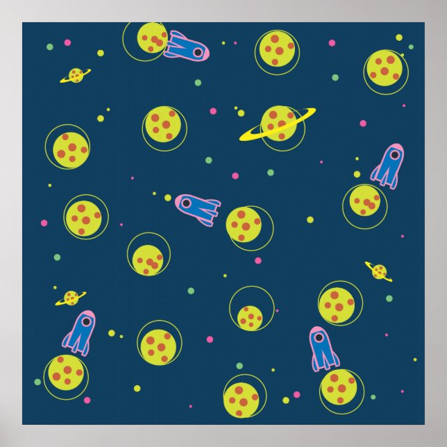 Rakete Poster (Vorne)