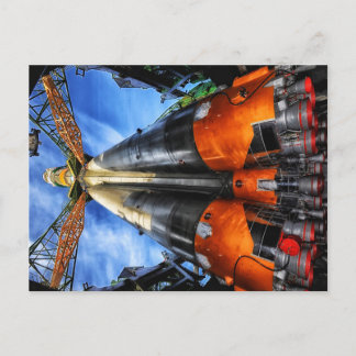 Rakete Postkarte