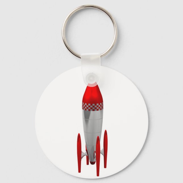 Rakete Schlüsselanhänger (Vorderseite)