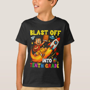 Rakete startet in die lustige zweite Klasse zurück T-Shirt