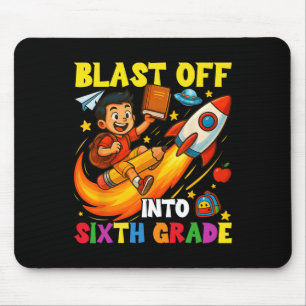 Rakete startet in die sechste Klasse Lustige Ck zu Mousepad