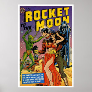 Rakete zum Mond (1951) Poster