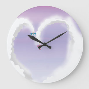 Raketen! Große Wanduhr