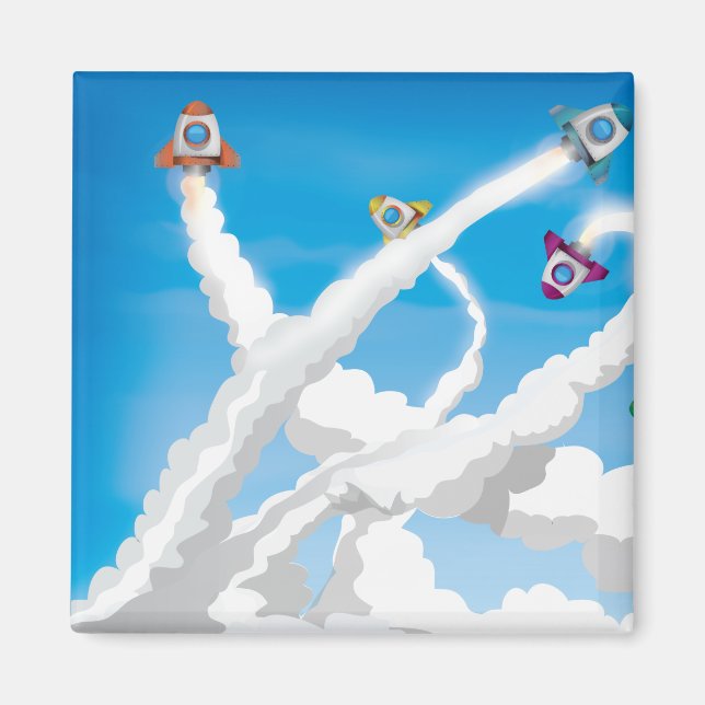 Raketen! Magnet (Vorne)