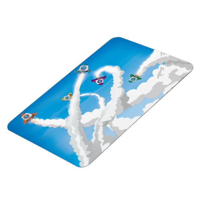 Raketen! Magnet (Linke Seite)